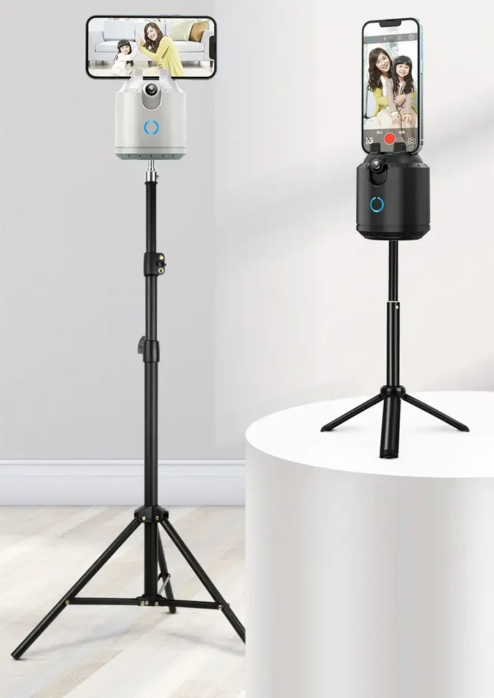 Oem Topt Telefono laikiklis su 360° veido sekimu P3 baltos spalvos