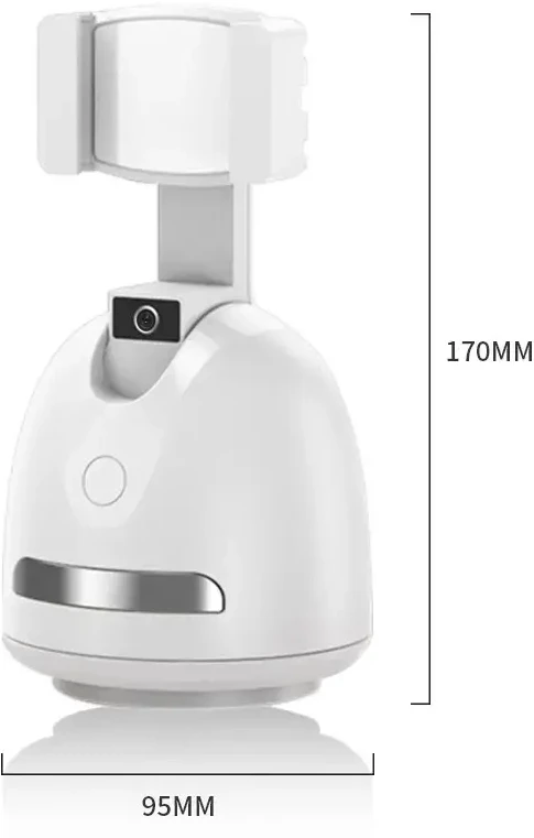 Oem Topt Telefono laikiklis su 360° veido sekimu P2S baltos spalvos