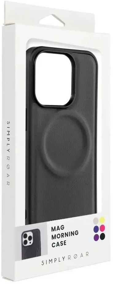 Dėklas Fusion Accessories ROAR futerał MAG MORNING do SAMSUNG A34 Juodas