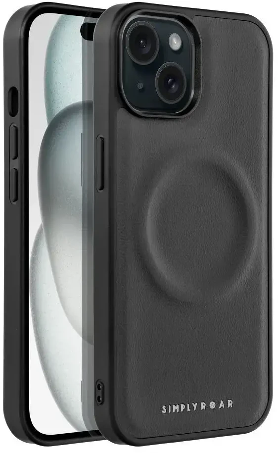 Dėklas Fusion Accessories ROAR futerał MAG MORNING do SAMSUNG A34 Juodas
