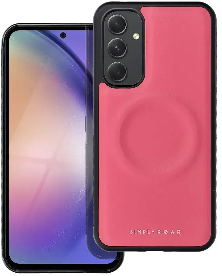 Dėklas Fusion Accessories ROAR Roar Mag Morning Case - Samsung Galaxy A54 Rožinė