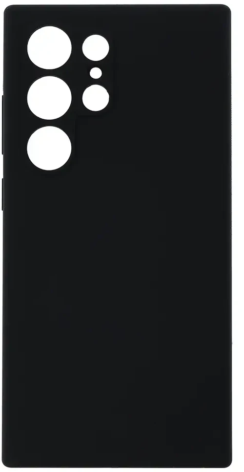 Topt Silicone Lite dėklas skirtas Samsung Galaxy S24 Ultra juodos spalvos