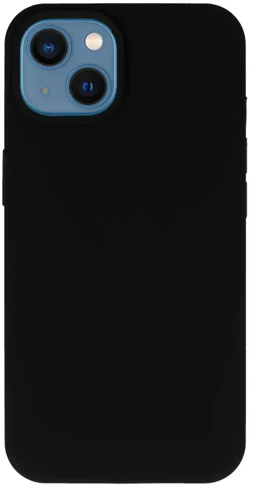 Topt Silicone Lite dėklas skirtas Apple iPhone 13 juodos spalvos