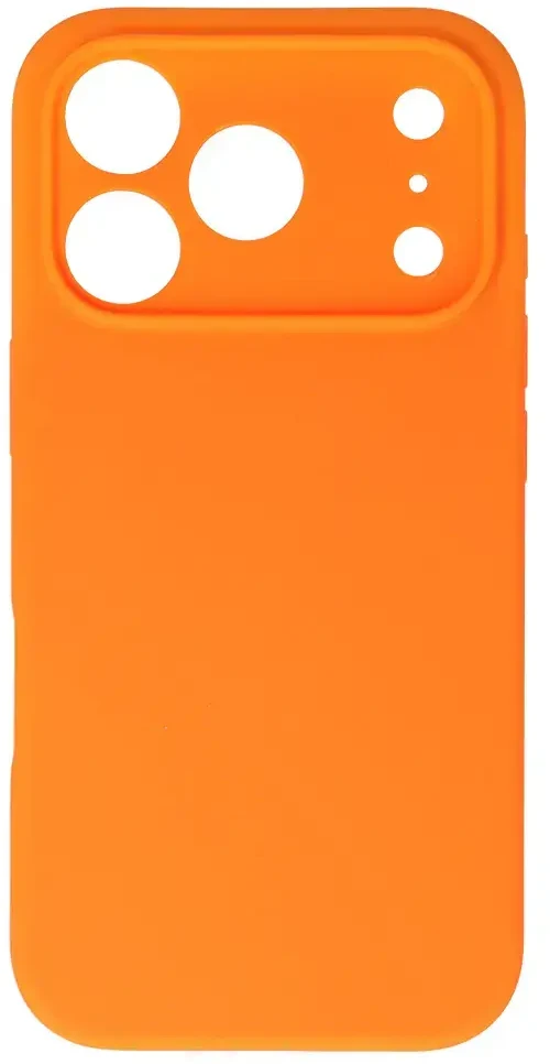 Tel Protect Silicone Lite dėklas skirtas iPhone 16 Pro Max oranžinės spalvos