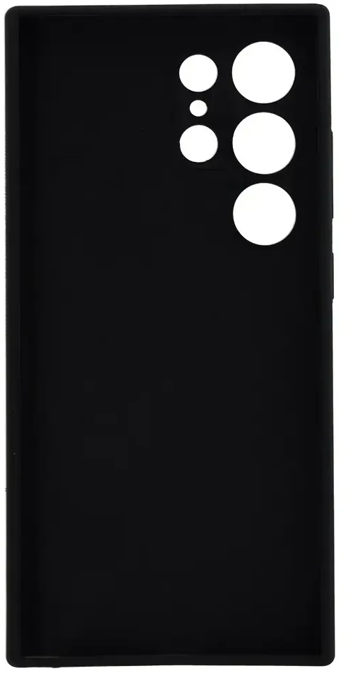 Topt Silicone Lite dėklas skirtas Samsung Galaxy S24 Ultra juodos spalvos