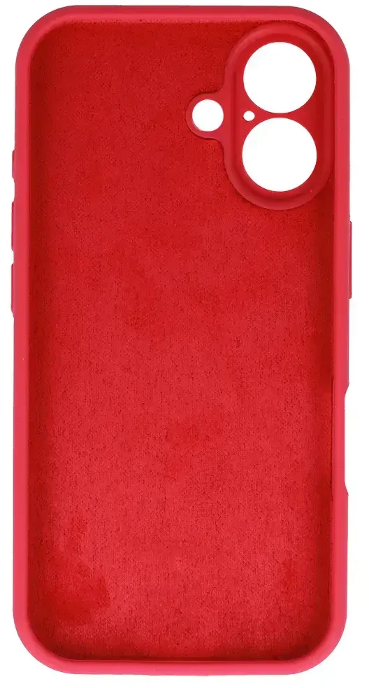 Topt Silikoninis Lite Dėklas skirtas Apple iPhone 16 raspberry