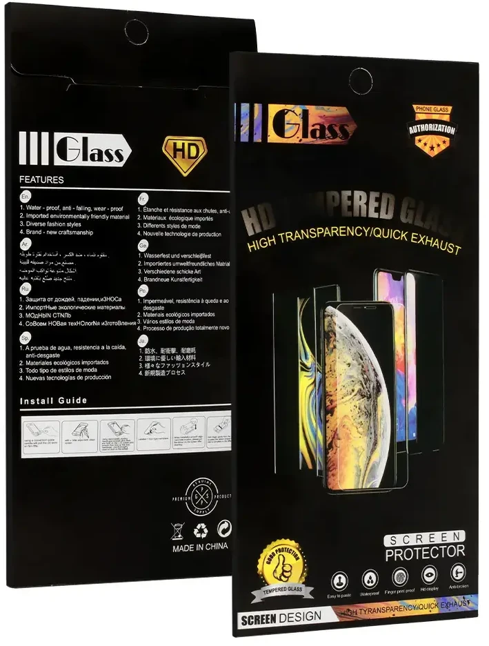 Topt Apsauginis stiklas HARD 2.5D skirtas Apple iPhone 16 PRO/17/17 PRO (stronger glue 380µ)