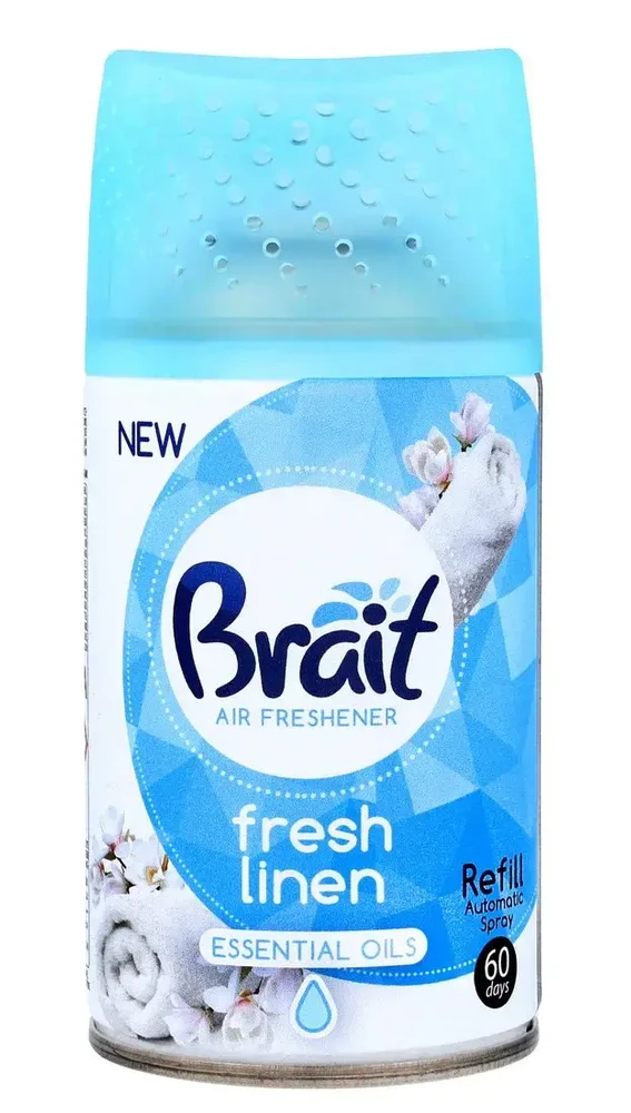 Automatinio oro gaiviklio pakeitimas Brait Fresh Linen 250ml