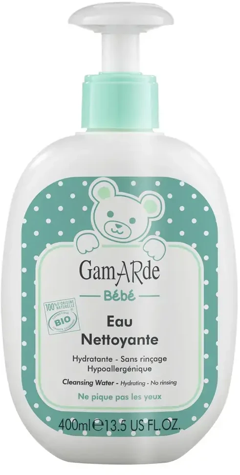 Gamarde Cleansing Care - Natūralus valomasis vanduo kūdikiams ir vaikams 400ml