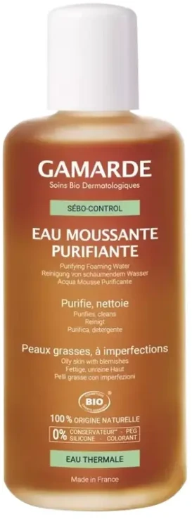 Gamarde Musująca woda oczyszczająca do twarzy 200 ml universalus