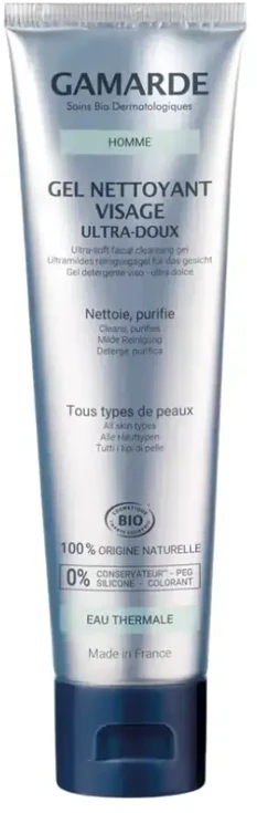 Gamarde Facial Cleansing Gel - Natūralus švelnus valomasis veido gelis 100ml