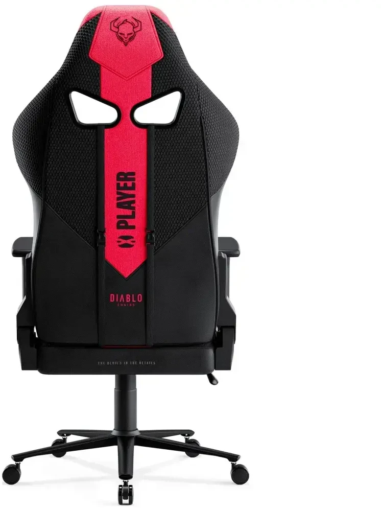 Žaidimų kėdė Diablo X-Player 2.0 Gaming Chair Normal, Juoda-raudona