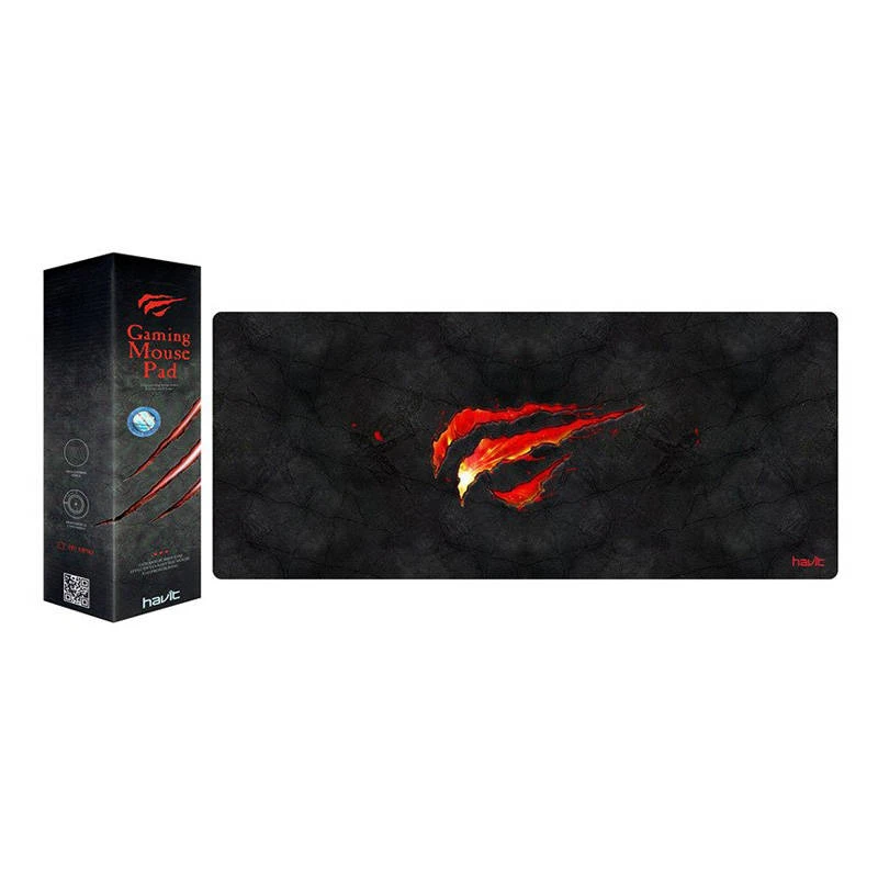 Havit HV-MP861 Pelės kilimėlis Gaming Pelės kilimėlis Juodas, Raudona