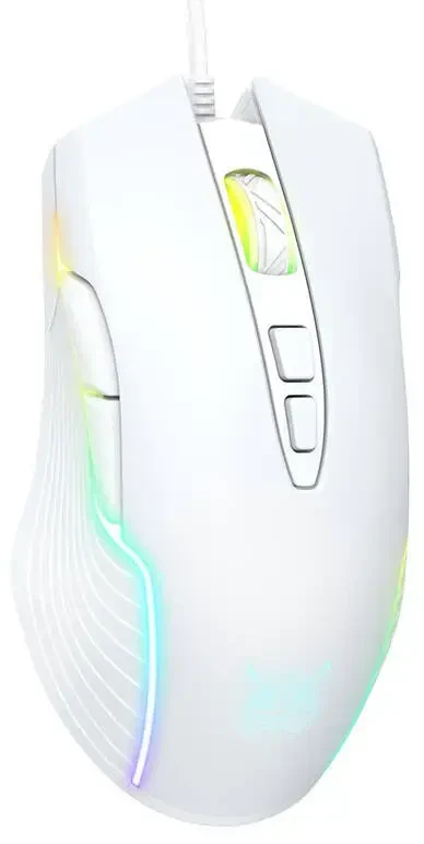 Pelė žaidimams ONIKUMA CW905 balta su laidu