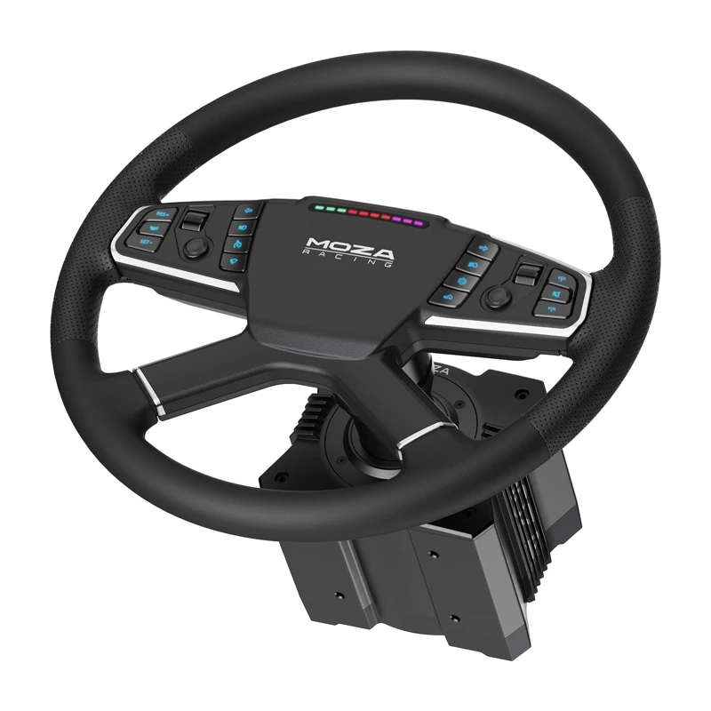Žaidimų vairas Moza Racing RS071 Truck Driving Simulator Bundle – juodos spalvos