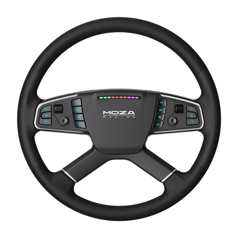 Žaidimų vairas Moza Racing RS071 Truck Driving Simulator Bundle – juodos spalvos