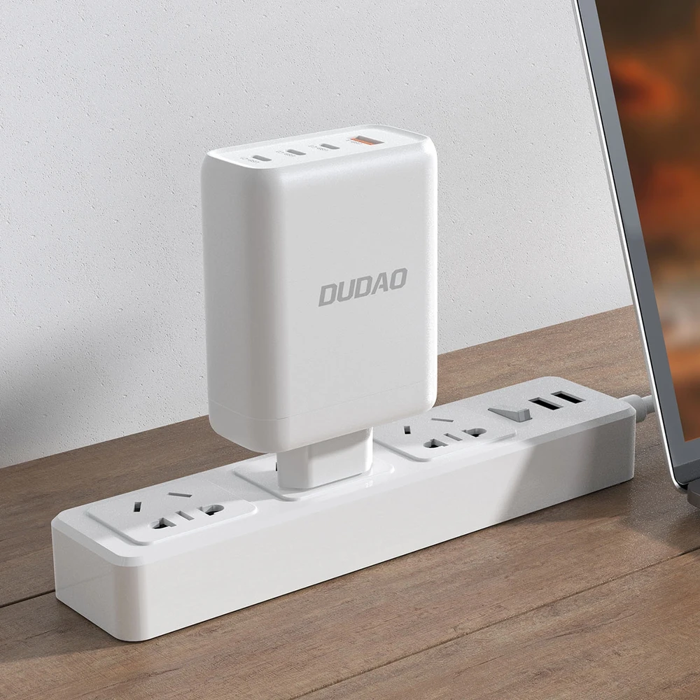 Dudao A140EU įkroviklis su 4 prievadais elektros lizde