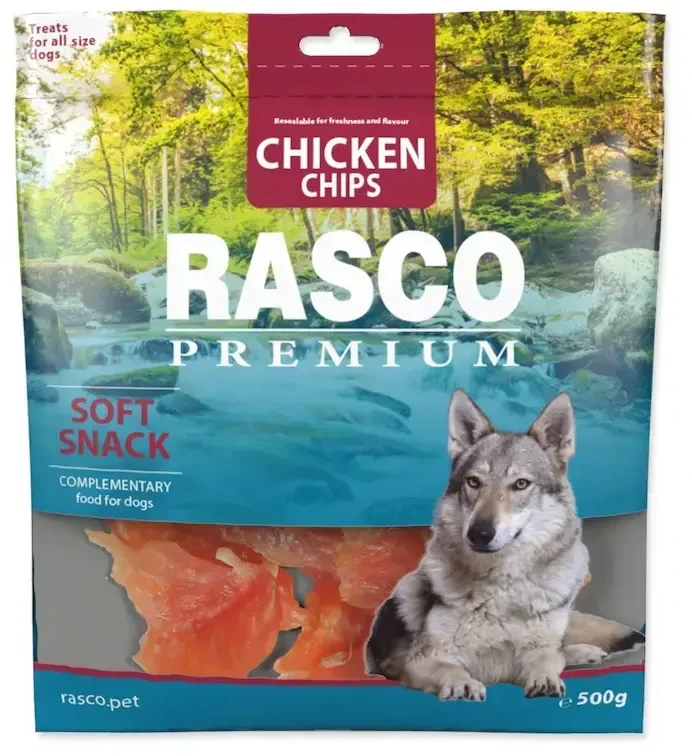 Rasco Premium griežinėliai su vištiena 500g