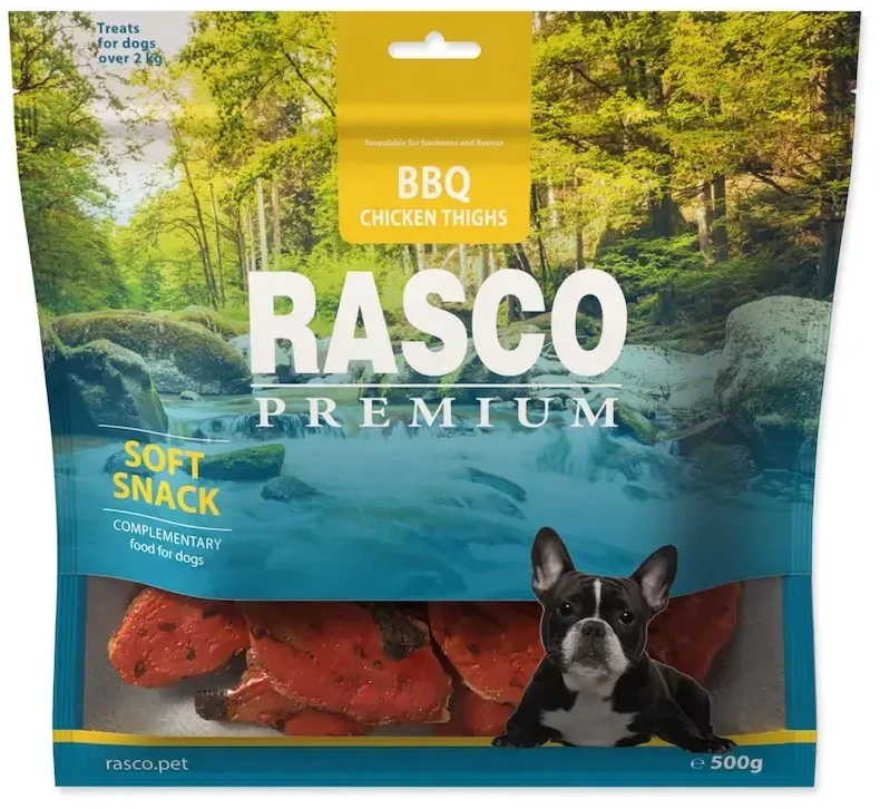 Rasco Premium BBQ vištienos šlaunelės 500g