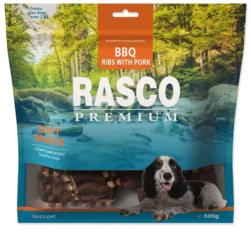 Rasco Premium BBQ kiaulienos šonkauliukai 500g