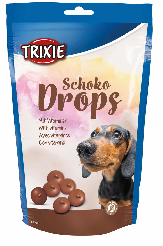 Trixie Schoko drops 200g šunų skanėstai su šokoladu
