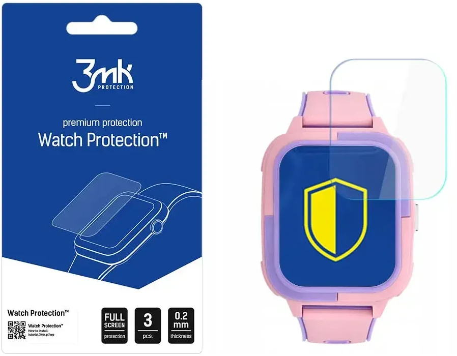 3Mk apsauga „Garett Kids Craft 4G“ – 3mk laikrodžių apsauga su „FlexibleGlass“