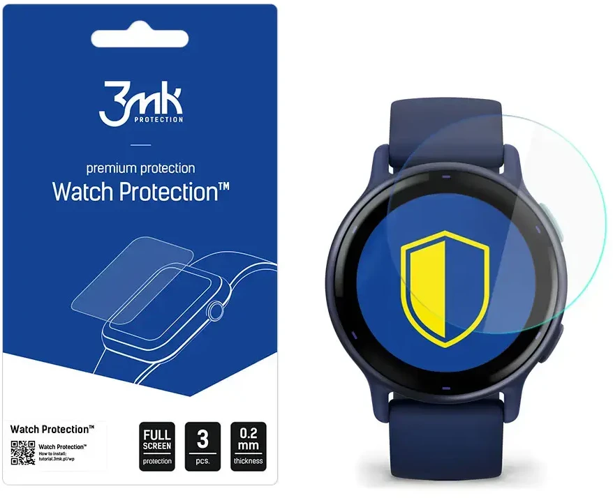 3MK plėvelė ARC Watch Garmin Vivoactive 5 plėvelė Fullscreen