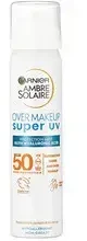 Garnier Ambre Solaire Super UV Protection Mist SPF 50 Apsauginė veido dulksna, 75 ml
