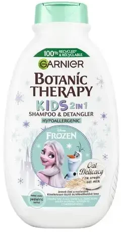 Garnier Botanic Therapy Kids Frozen Šampūnas & Detangler Šampūnas vaikams, 400 ml