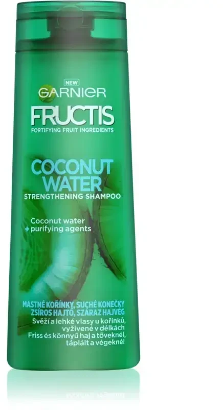 Garnier Fructis Coconut Vanduo Šampūnas moterims, 400 ml