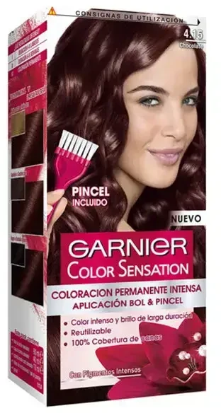 Garnier Color Sensation 4.15 Chocolate Plaukų dažai