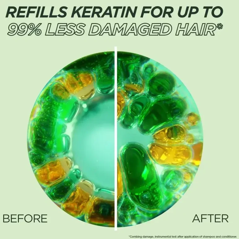 Garnier Fructis Goodbye Damage keratino užpildo plaukų kaukė