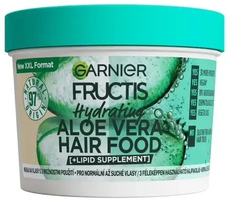 Garnier Fructis Hair Food Aloe Vera Hydrating Mask plaukų kaukė