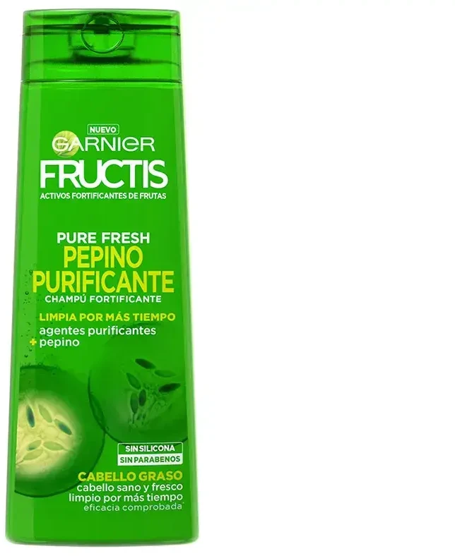 "Garnier Fructis Pure Fresh Cucumber" valomasis šampūnas 360ml
