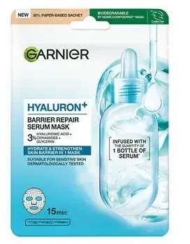 Garnier Hyaluron+ Barrier Repair Serum Mask