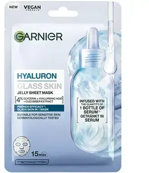 Garnier Hyaluron Glass Skin Jelly Sheet Mask 27 g