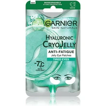 Garnier Skin Naturals Hyaluronic Cryo Jelly Eye Patches Akių kaukė moterims, 1 vnt.