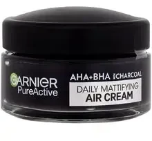 Garnier Grynas aktyvus AHA + BHA aktyvuotas anglis Dieninis matinį atspalvį suteikiantis kreminis kreminis