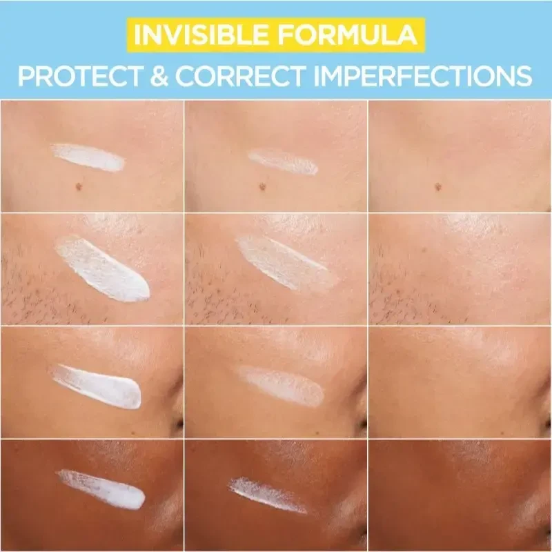 Garnier Grynas aktyvus BHA + niacinamidas Dieninis UV odos defektų šalinantis fluidas Kreminis