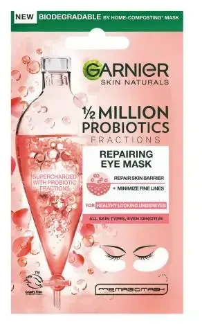 Garnier Skin Naturals 1/2 Million Probiotics Repairing Eye Mask Eye Mask moterims, 1 vnt.