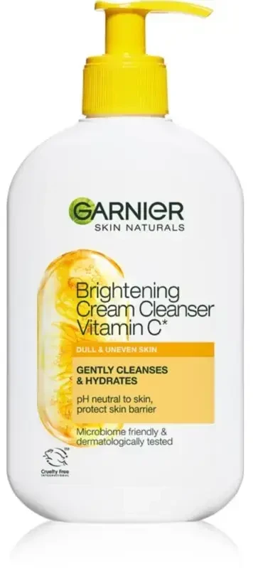 Garnier Skin Naturals Vitamin C Brightening Kreminis Valiklis Cleansing Kreminis