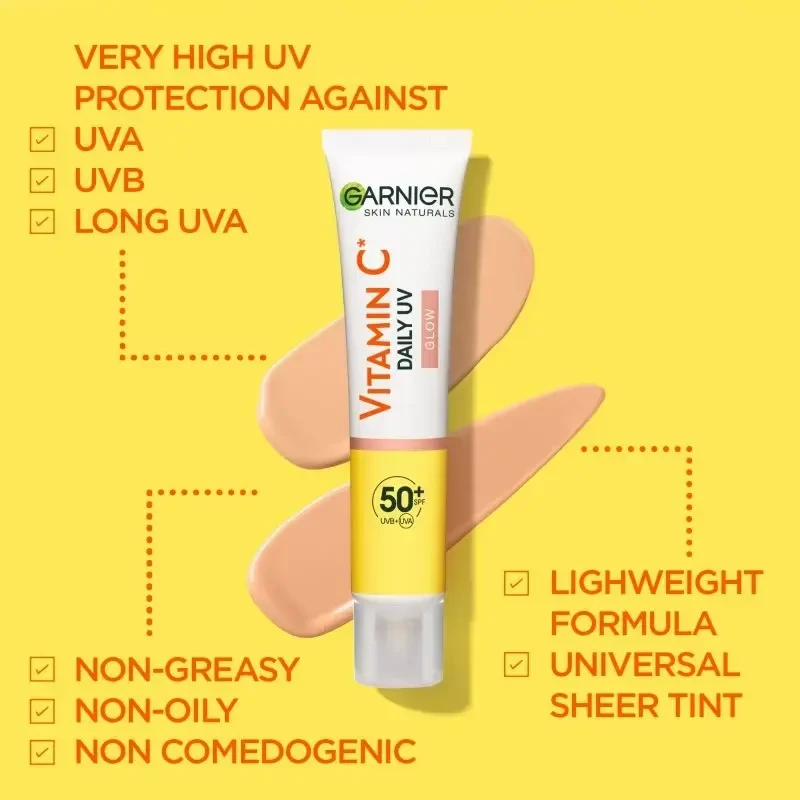 Garnier Skin Naturals vitamino C dieninis UV švytėjimo suteikiantis kremas