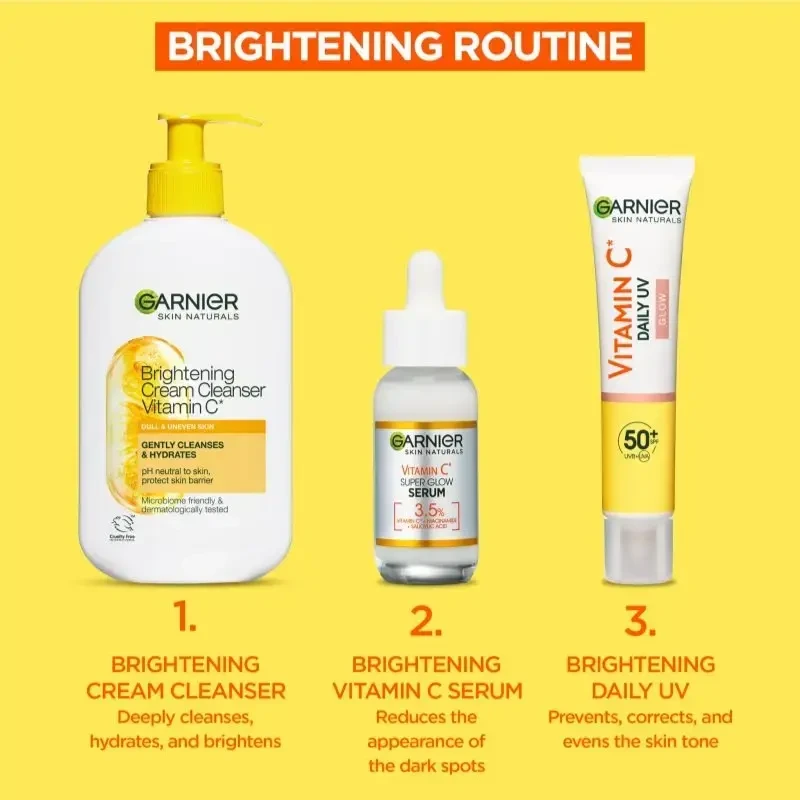 Garnier Skin Naturals vitamino C dieninis UV švytėjimo suteikiantis kremas