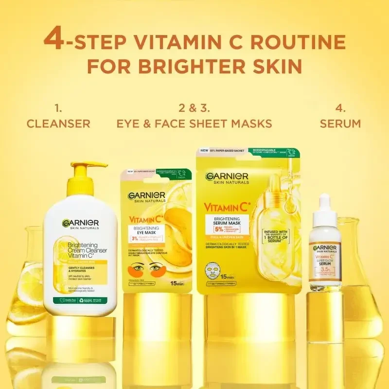 Garnier Skin Naturals Vitamin C Brightening Eye Mask Akių kaukė