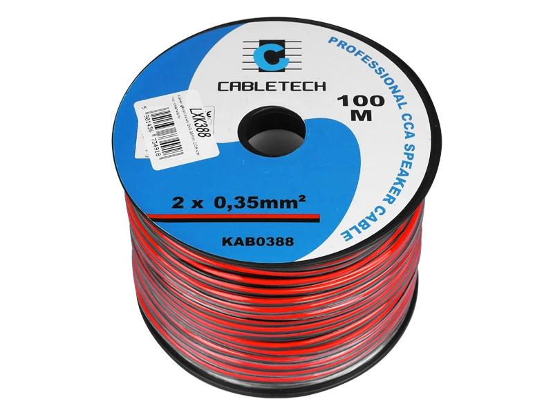 Cabletech kolonėlių laidas 100m ritėje