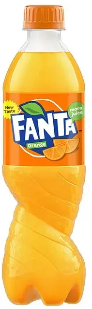 Carbonated drink FANTA Oranžinis, PET, 0.5l