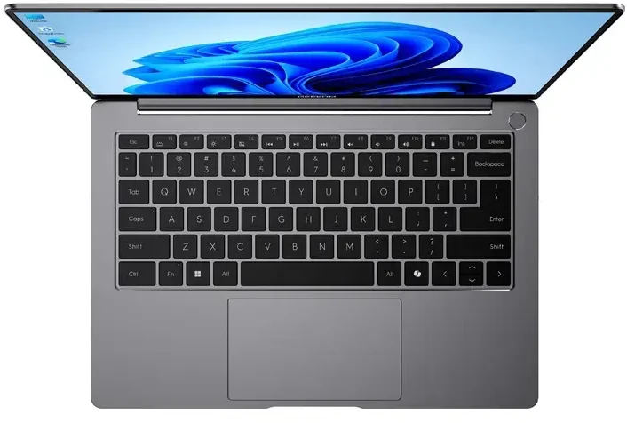 Nešiojamas kompiuteris - GEEKOM GeekBook X14 Pro | Ultra 5-125U | 16 GB | 500 GB | 14 colių | Wi‑Fi 6E | Win11 Pro | titaninė pilka