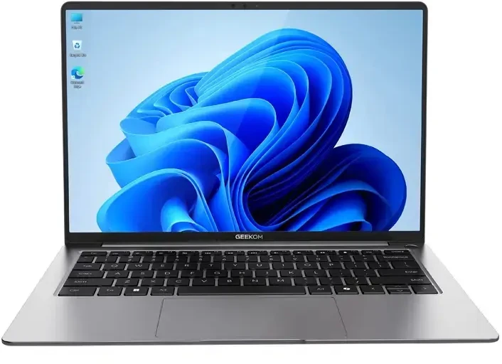 Nešiojamas kompiuteris - GEEKOM GeekBook X14 Pro | Ultra 5-125U | 16 GB | 500 GB | 14 colių | Wi‑Fi 6E | Win11 Pro | titaninė pilka