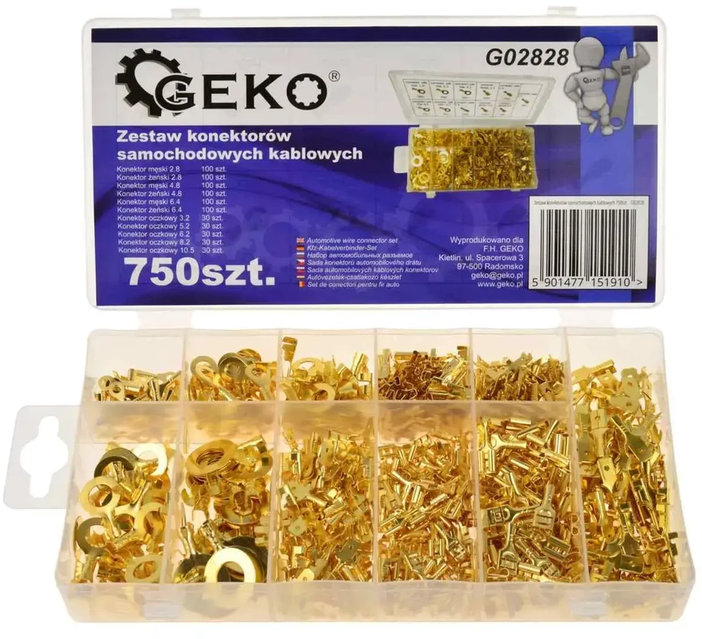 Rinkinys Geko U02828; 750 vnt.