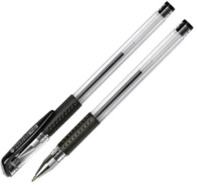 Gelinis rašiklis Perfect Forpus, 0.5 mm, juodas 1210-003